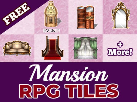 free rpg maker mansion tiles
