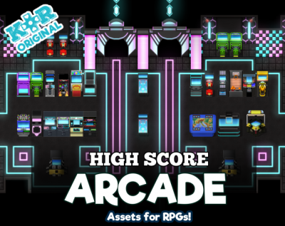 KR High Score Arcade Tileset for RPGs
