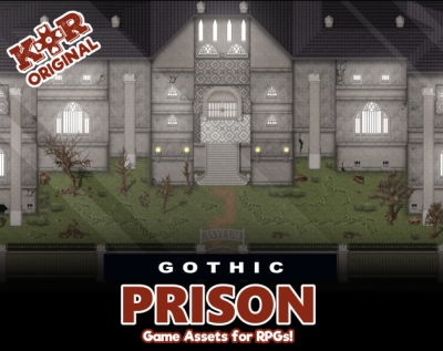 KR Gothic Prison Tileset for RPGs